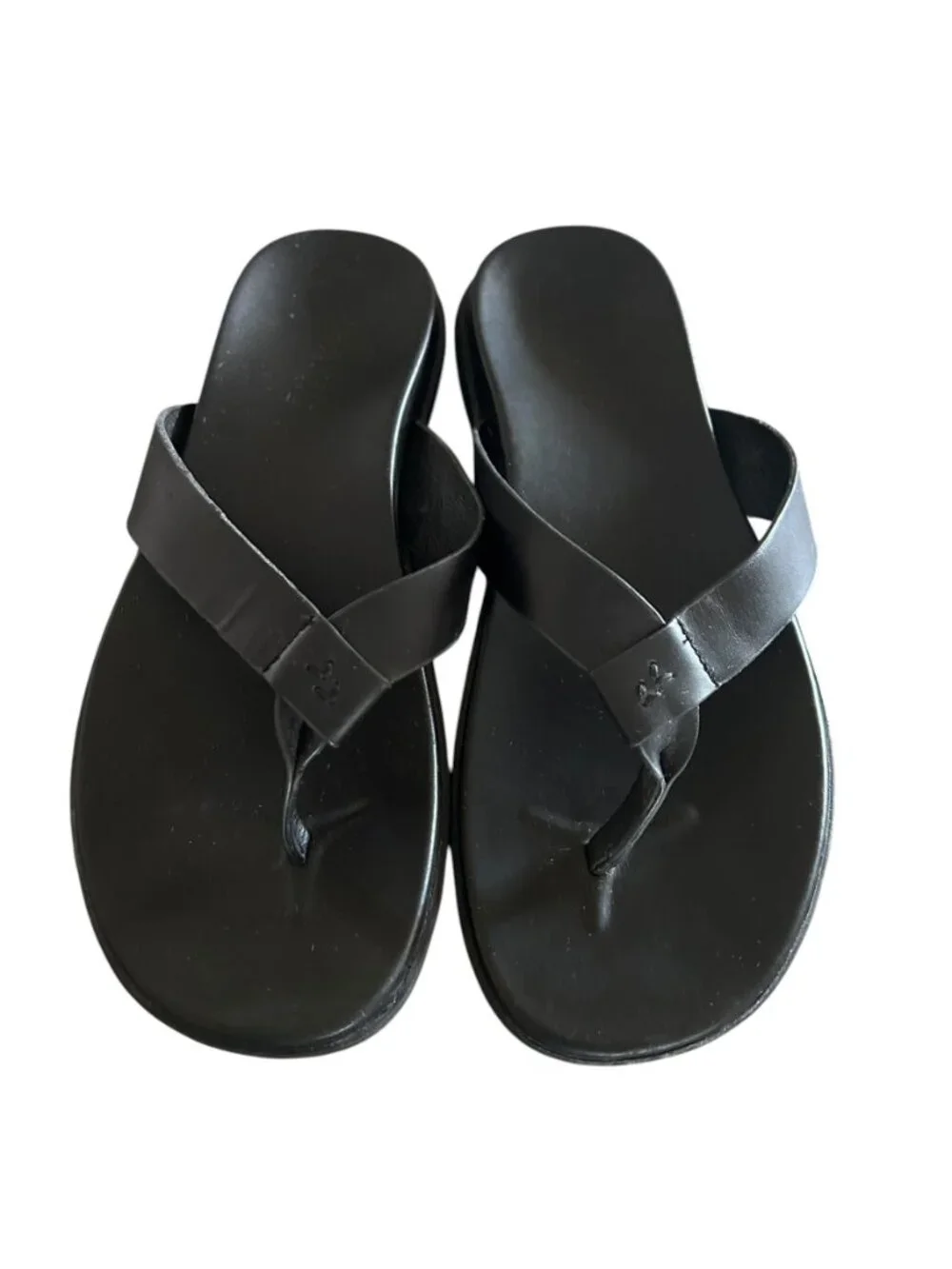 Vionic Elijah Black Leather Sandals 12